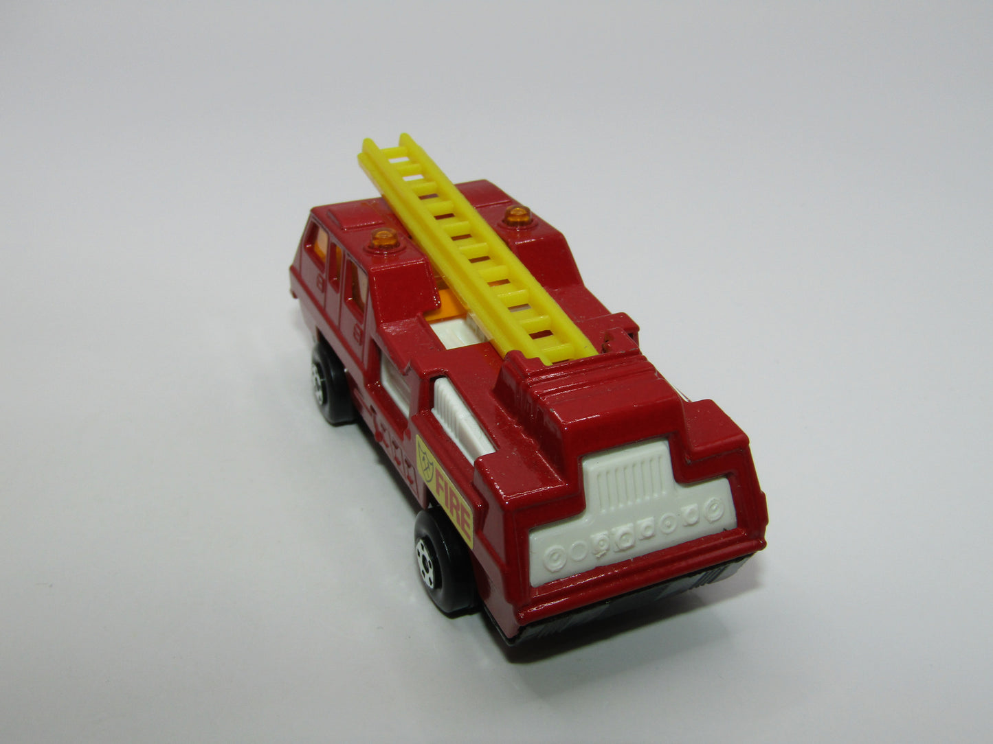 Matchbox Superfast 22C Blaze Buster DARK Red CHARCOAL GREY BASE