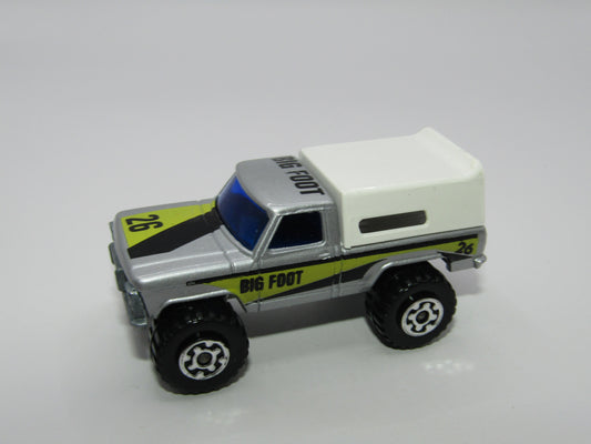 Matchbox Superfast 22D 4x4 Mini Pick-Up Truck with Canopy Unpainted base