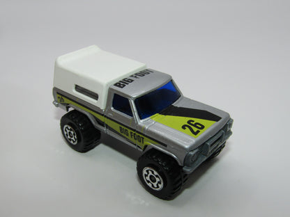 Matchbox Superfast 22D 4x4 Mini Pick-Up Truck with Canopy Unpainted base