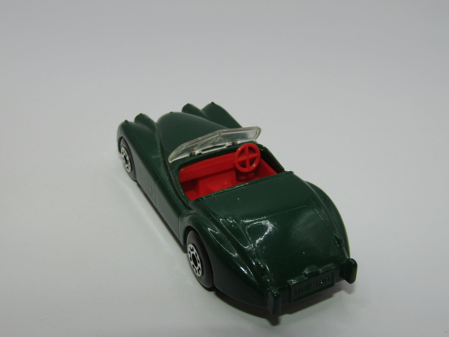 Matchbox Superfast 22E Jaguar XK 120 Dark Green England Base