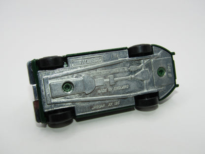 Matchbox Superfast 22E Jaguar XK 120 Dark Green England Base