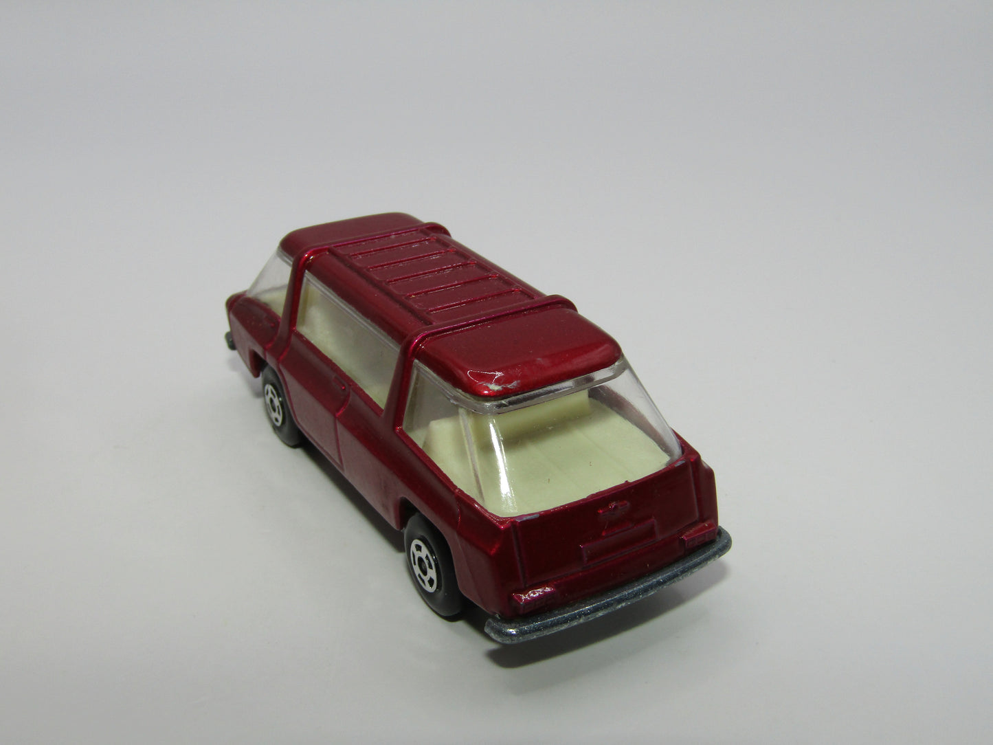 Matchbox Superfast 22B Freeman Intercity Commuter METALLIC RED No Labels
