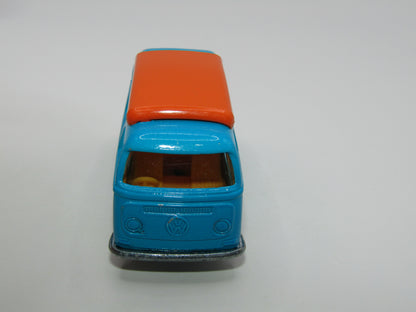 Matchbox Superfast 23A Volkswagen Camper Van Blue without Labels