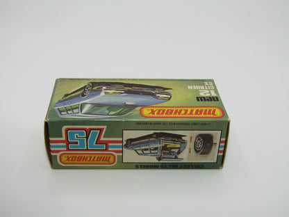 Matchbox Superfast No 12D Citroen CX Ambulance, Blue Windows BLACK Base