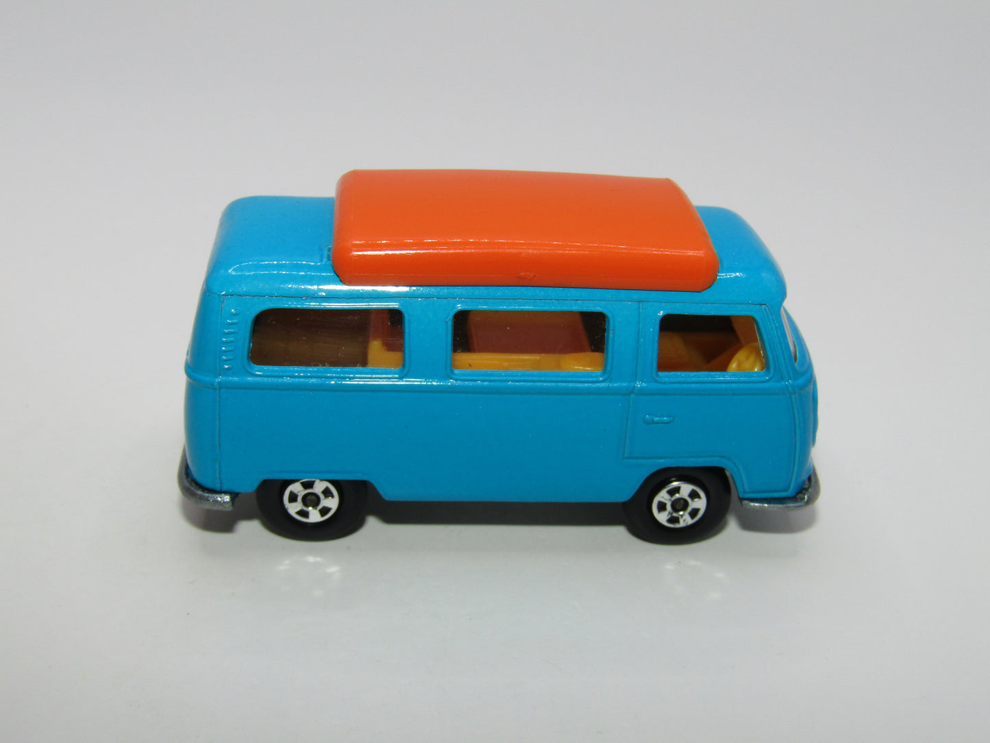 Matchbox Superfast 23A Volkswagen Camper Van Blue with Labels