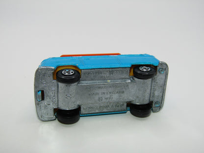 Matchbox Superfast 23A Volkswagen Camper Van Blue without Labels