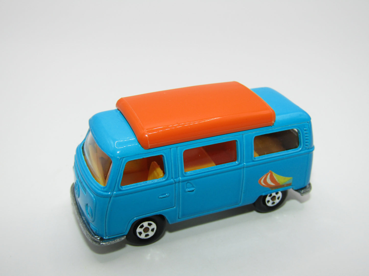 Matchbox Superfast 23A Volkswagen Camper Van Blue with Labels