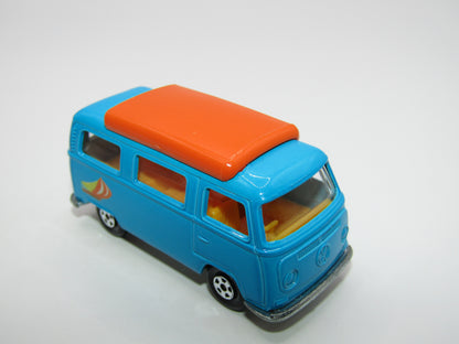 Matchbox Superfast 23A Volkswagen Camper Van Blue with Labels