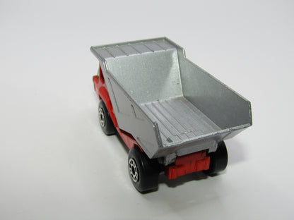 Matchbox Superfast 23B Atlas Red BLACK Interior Silver Base