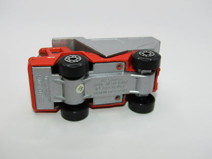 Matchbox Superfast 23B Atlas Red BLACK Interior Silver Base