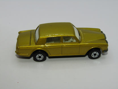 Matchbox Superfast 24A Rolls Royce Silver Shadow Gold Dot Dash Wheels