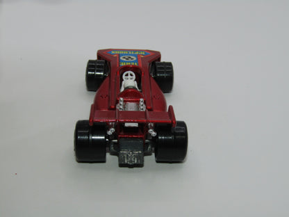 Matchbox Superfast 24B Team Matchbox Metallic Red 8 Label
