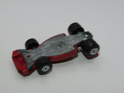 Matchbox Superfast 24B Team Matchbox Metallic Red 8 Label