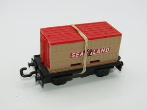 Matchbox Superfast 25C Flat Car Container TAN Sealand