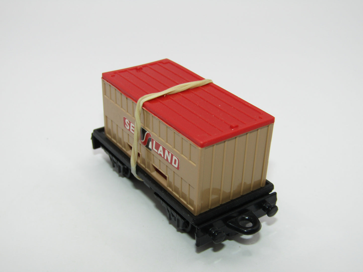 Matchbox Superfast 25C Flat Car Container TAN Sealand