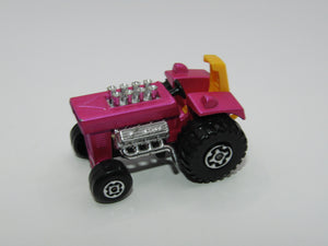 Matchbox Superfast 25B Mod Tractor Purple HEADLIGHTS Cast
