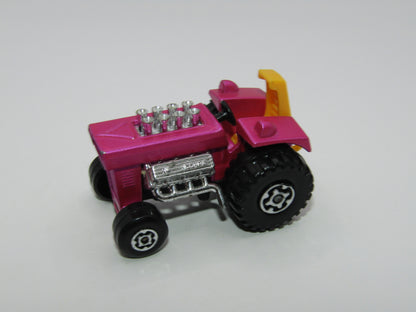 Matchbox Superfast 25B Mod Tractor Purple HEADLIGHTS Cast