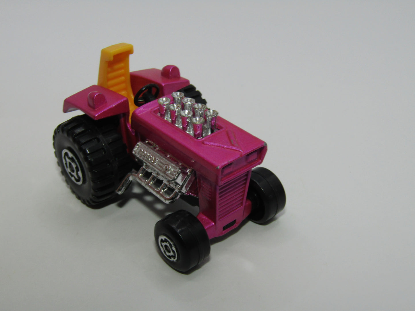 Matchbox Superfast 25B Mod Tractor Purple HEADLIGHTS Cast