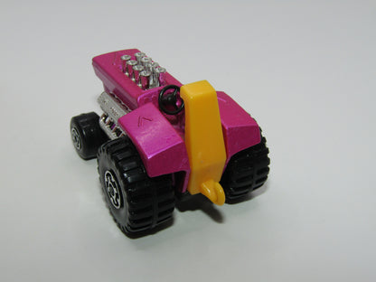 Matchbox Superfast 25B Mod Tractor Pink Maltese Cross Wheels