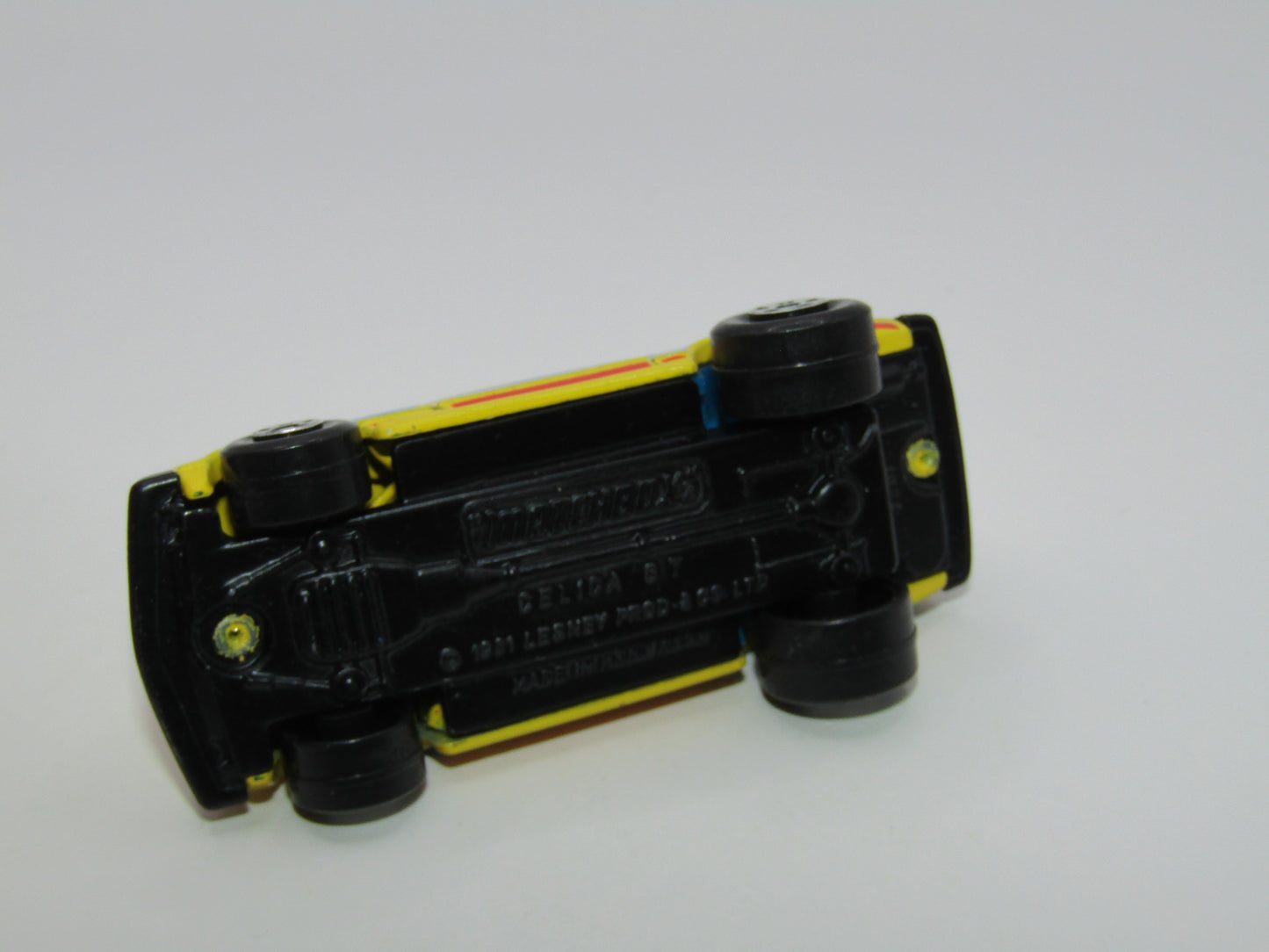 Matchbox Superfast 25D Toyota Celica Lesney Hong Kong Yellow Fever