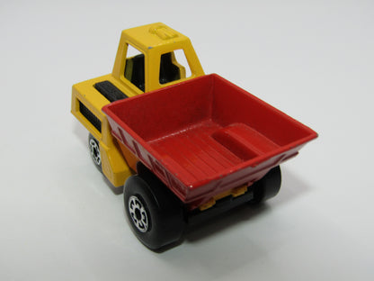 Matchbox Superfast 26C Site Dumper Yellow & Red 5 Crown & 5 ARCH Wheels