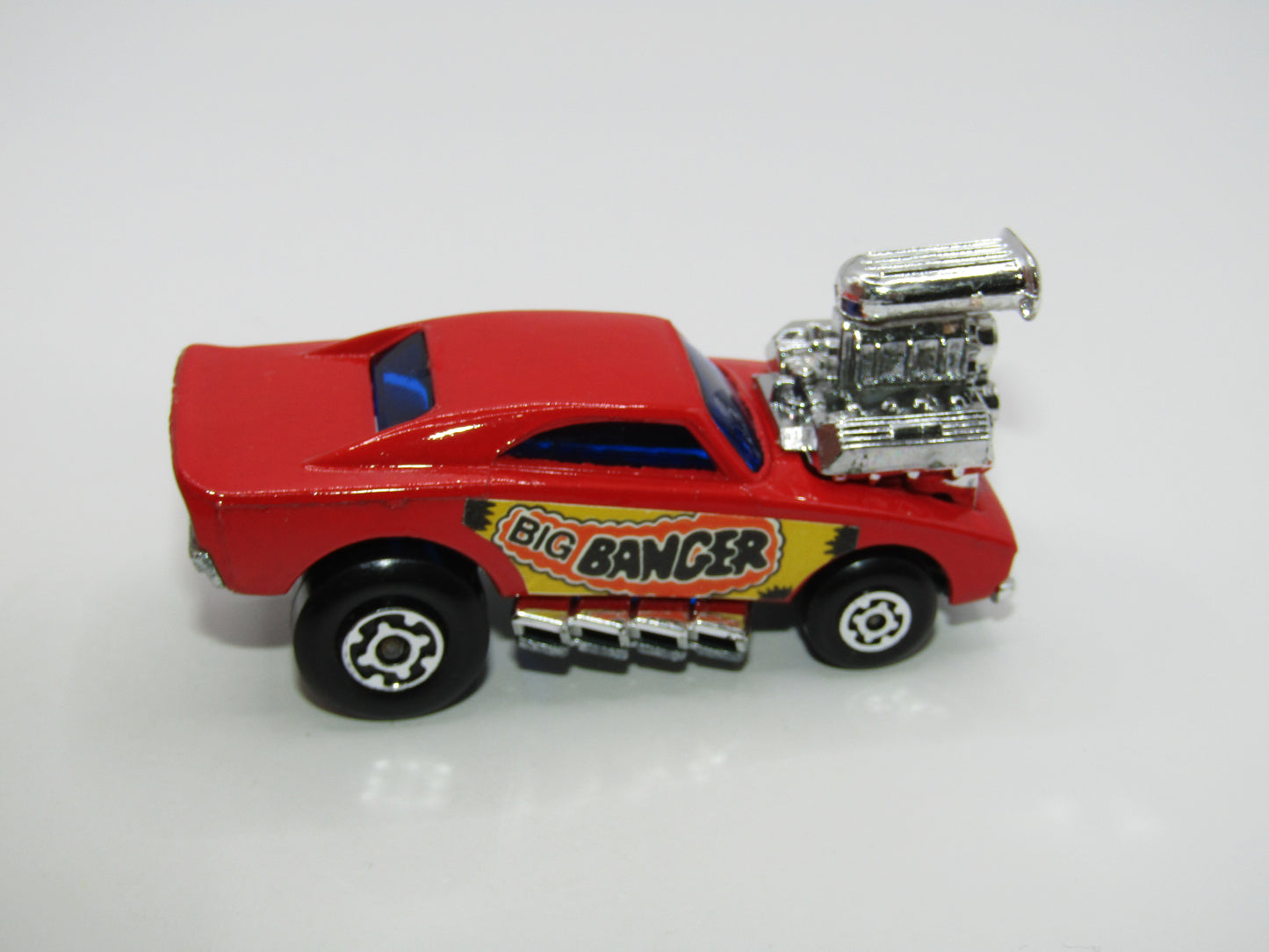 Matchbox Superfast 26B Big Banger Lighter Red Blue Windows