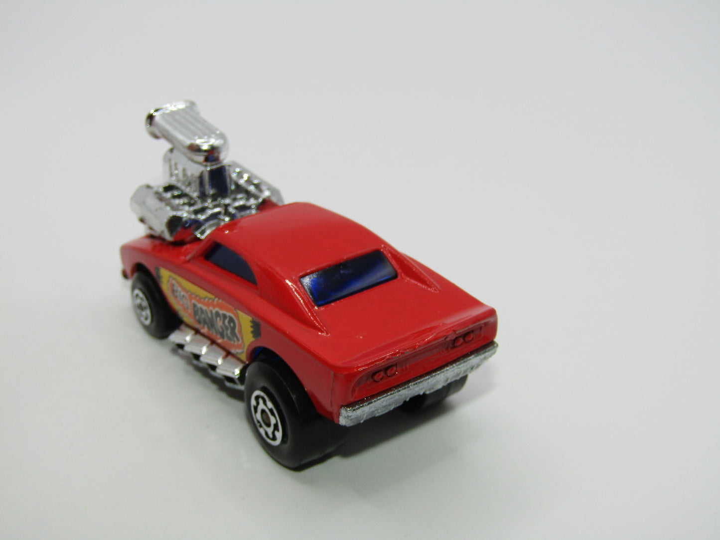 Matchbox Superfast 26B Big Banger Lighter Red Blue Windows