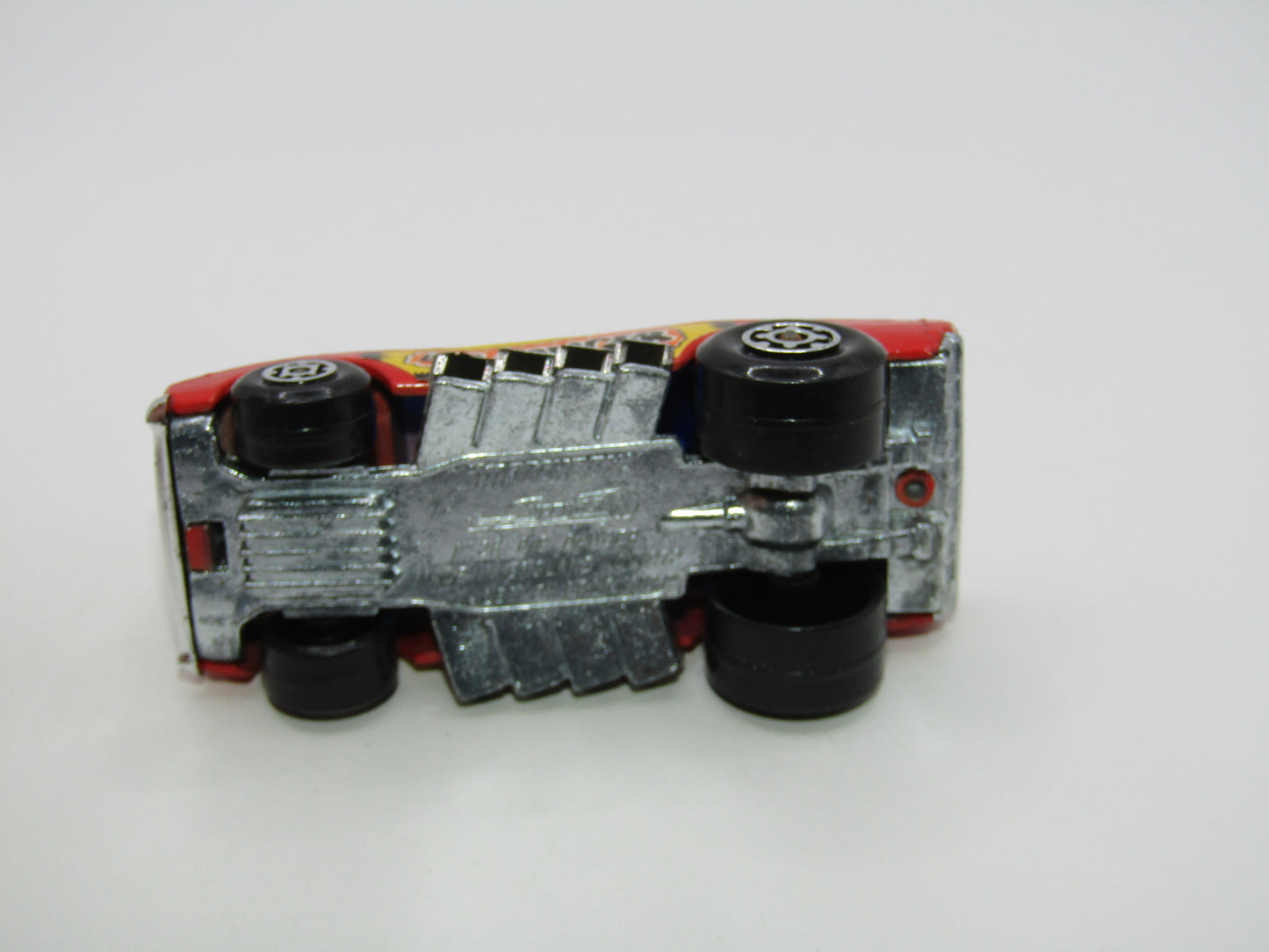 Matchbox Superfast 26B Big Banger Lighter Red Blue Windows