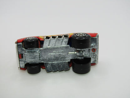 Matchbox Superfast 26B Big Banger Lighter Red Blue Windows