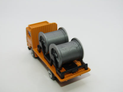 Matchbox Superfast 26E Volvo Cable Truck 5 Arch Wheels Blue Windows