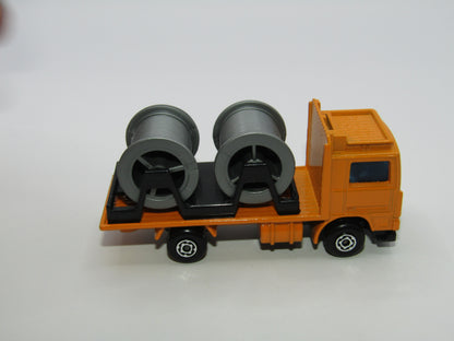 Matchbox Superfast 26E Volvo Cable Truck MALTESE CROSS Wheels