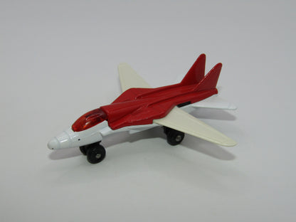 Matchbox Superfast 27C Swing Wing Red, Cream & White No Tampo Print