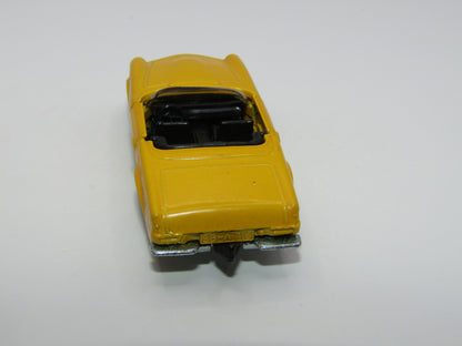 Matchbox Superfast 27A Mercedes 230SL Yellow Narrow 5 Spoke Wheels