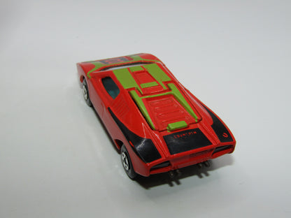 Matchbox Superfast 27B Lamborghini Countach RED - DARK GREY Interior