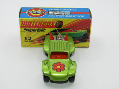 Matchbox Superfast No 13B Baja Buggy 2 Seater Variation (from no 47 Beach Hopper)