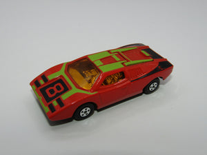 Matchbox Superfast 27B Lamborghini Countach Orange-Red Chrome Interior