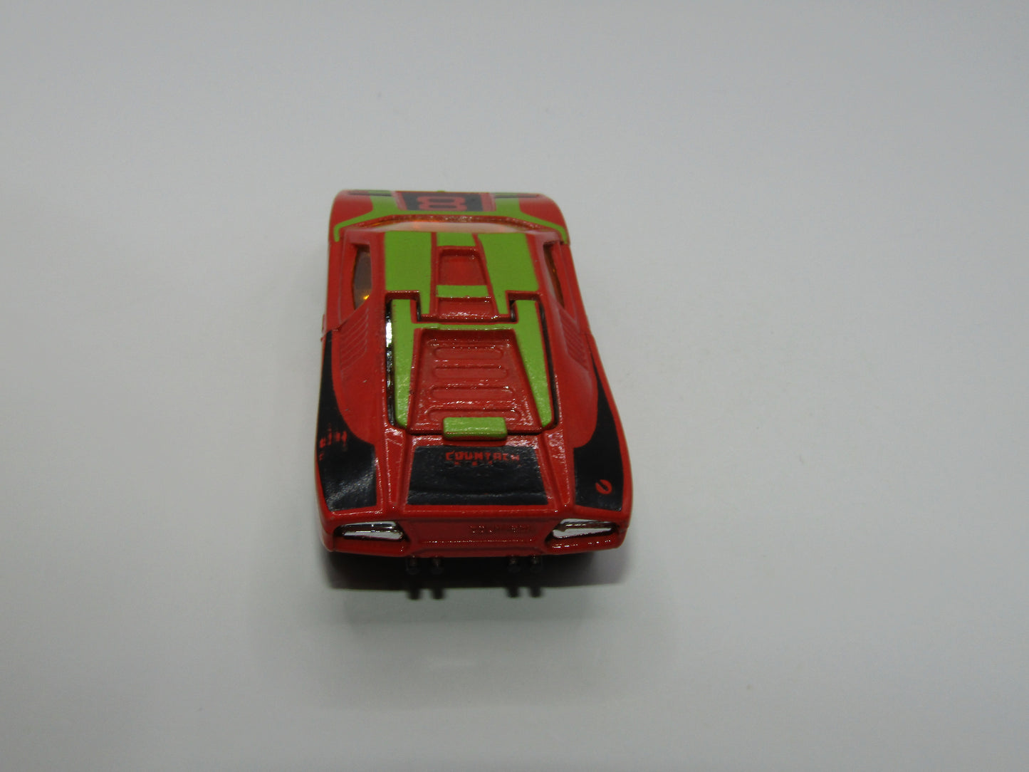 Matchbox Superfast 27B Lamborghini Countach Orange-Red Chrome Interior