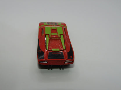 Matchbox Superfast 27B Lamborghini Countach Orange-Red Chrome Interior