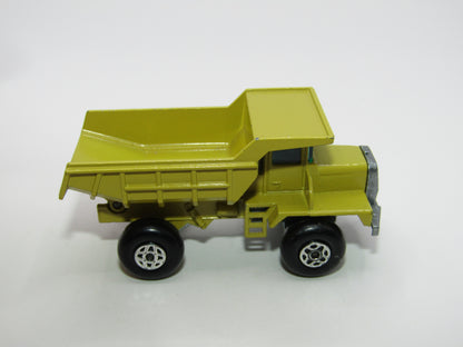Matchbox Superfast 28A Mack Dump Truck Baloon Wheels Open Steps
