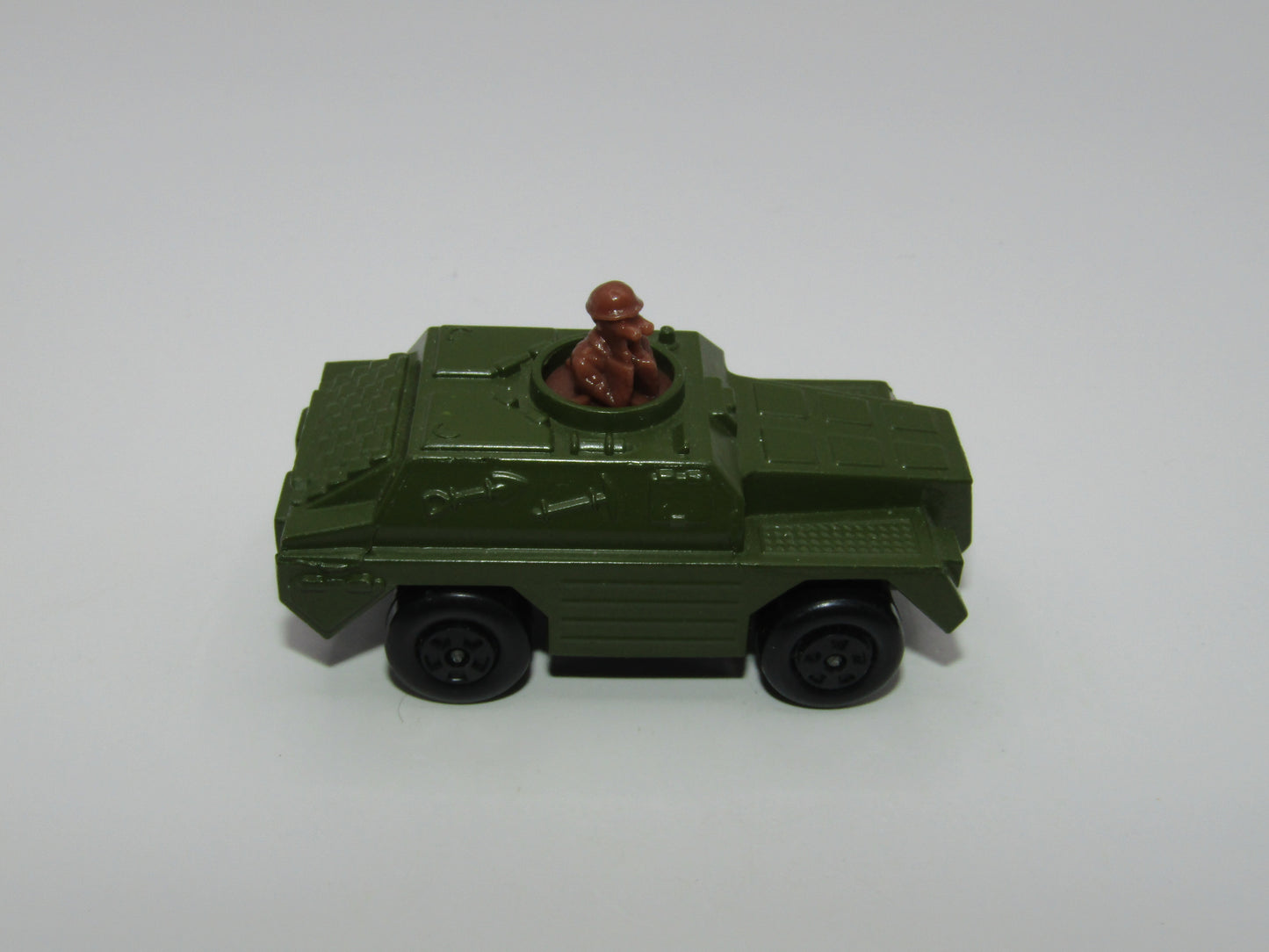Matchbox Superfast 28B Stoat - Light Olive Green Black Base