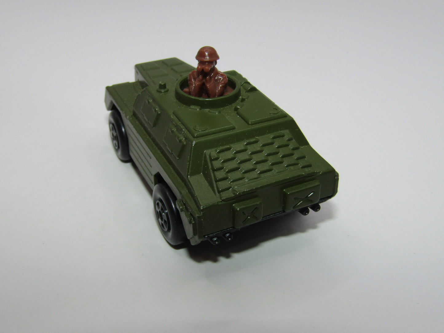 Matchbox Superfast 28B Stoat - Darker Olive Green Black Base