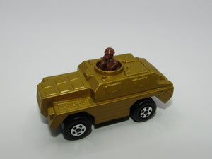 Matchbox Superfast 28B Stoat DARKER Gold, Black Base