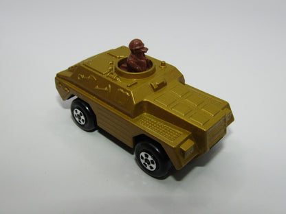 Matchbox Superfast 28B Stoat DARKER Gold, Black Base