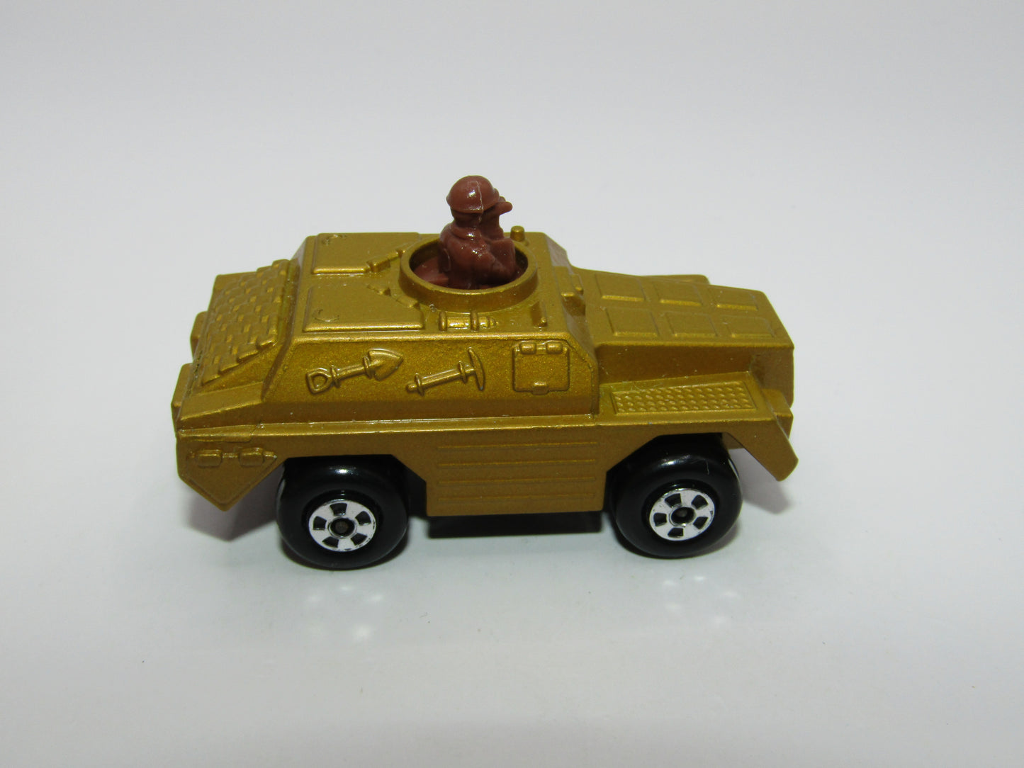 Matchbox Superfast 28B Stoat DARKER Gold, Black Base