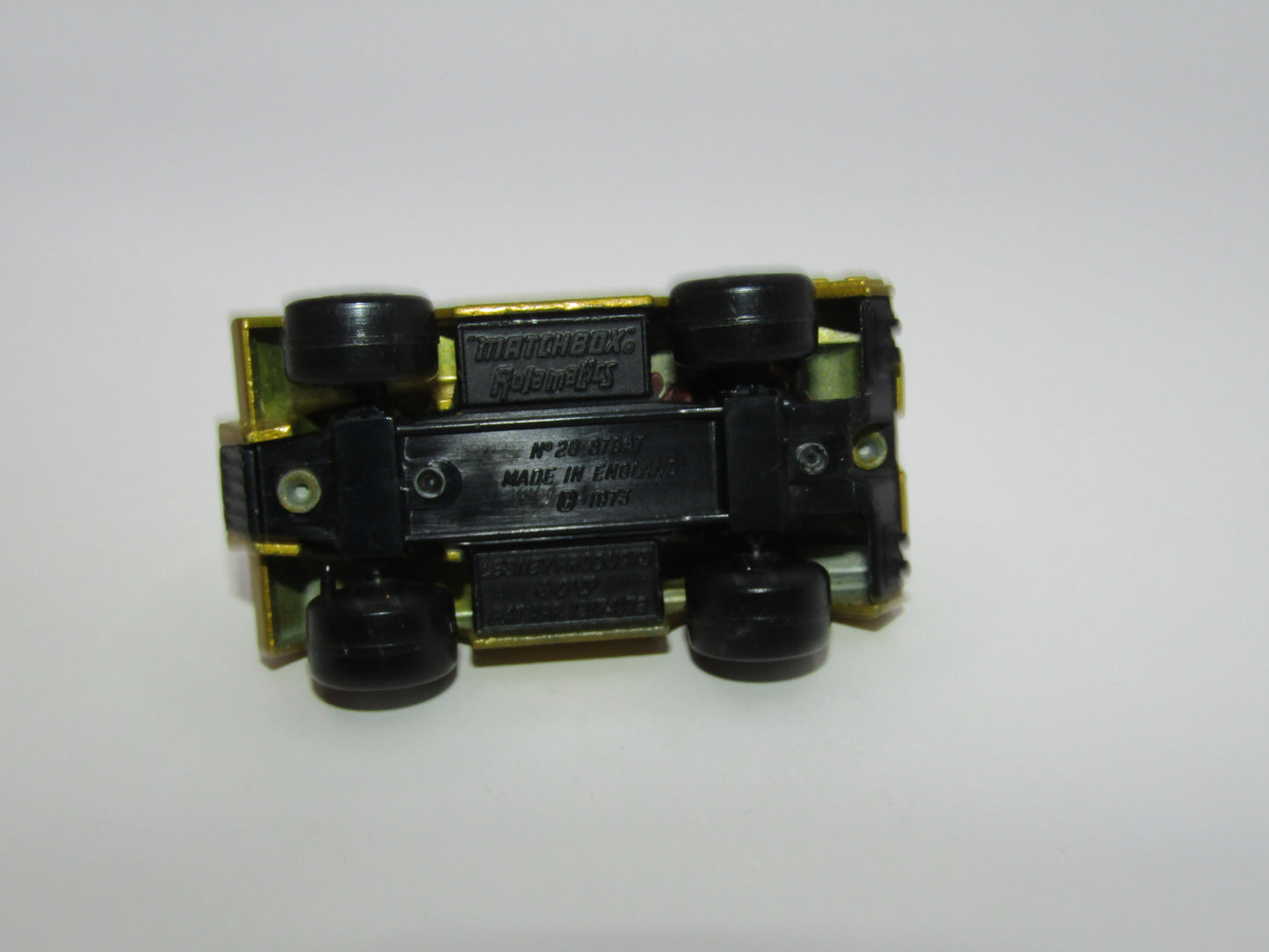Matchbox Superfast 28B Stoat Light Gold, Black Base