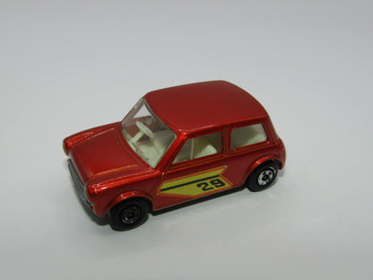 Matchbox Superfast 29A Racing Mini Bronze Orange Outline