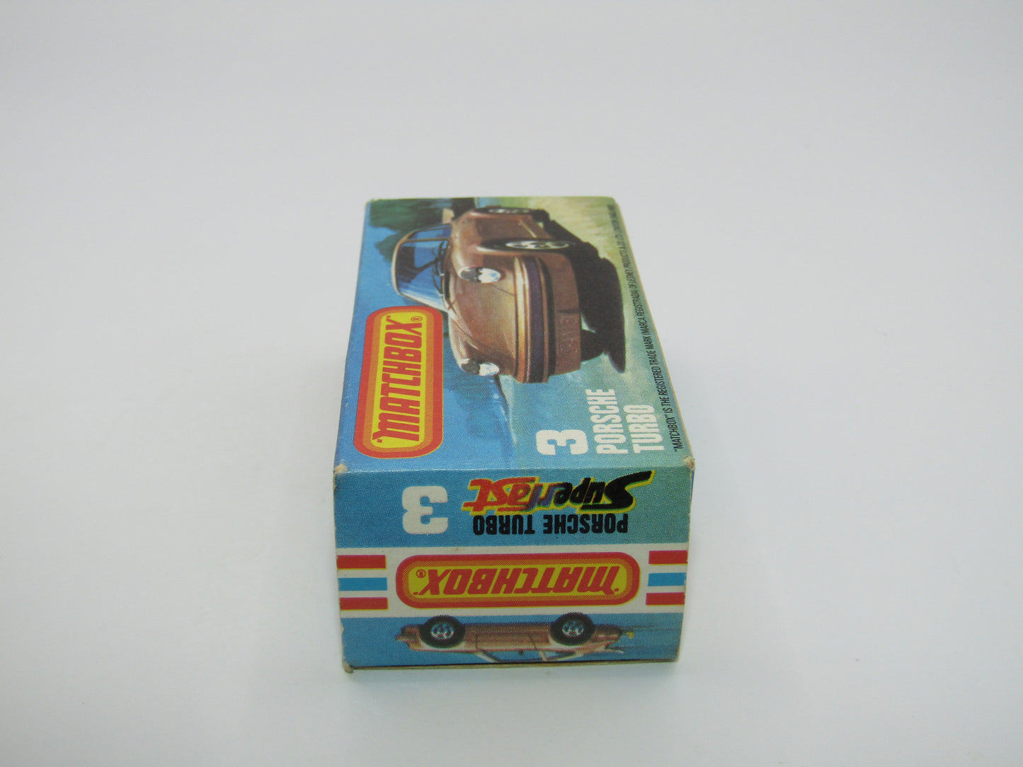 Matchbox Superfast 3C Porsche Turbo Red NO SIDE TAMPO