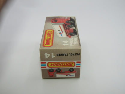Matchbox Superfast 14D Leyland Articulated Tanker Dark Blue & Red Tampo