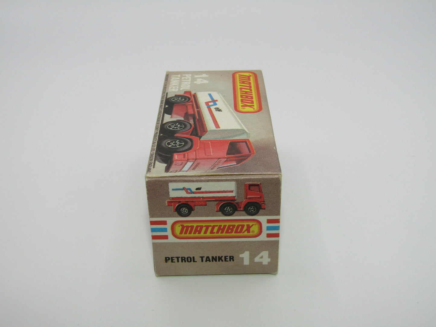 Matchbox Superfast 14D Leyland Articulated Tanker Dark Blue & Red Tampo