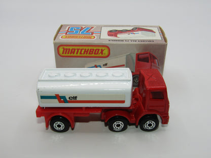 Matchbox Superfast 14D Leyland Articulated Tanker Turquoise & Red Labels